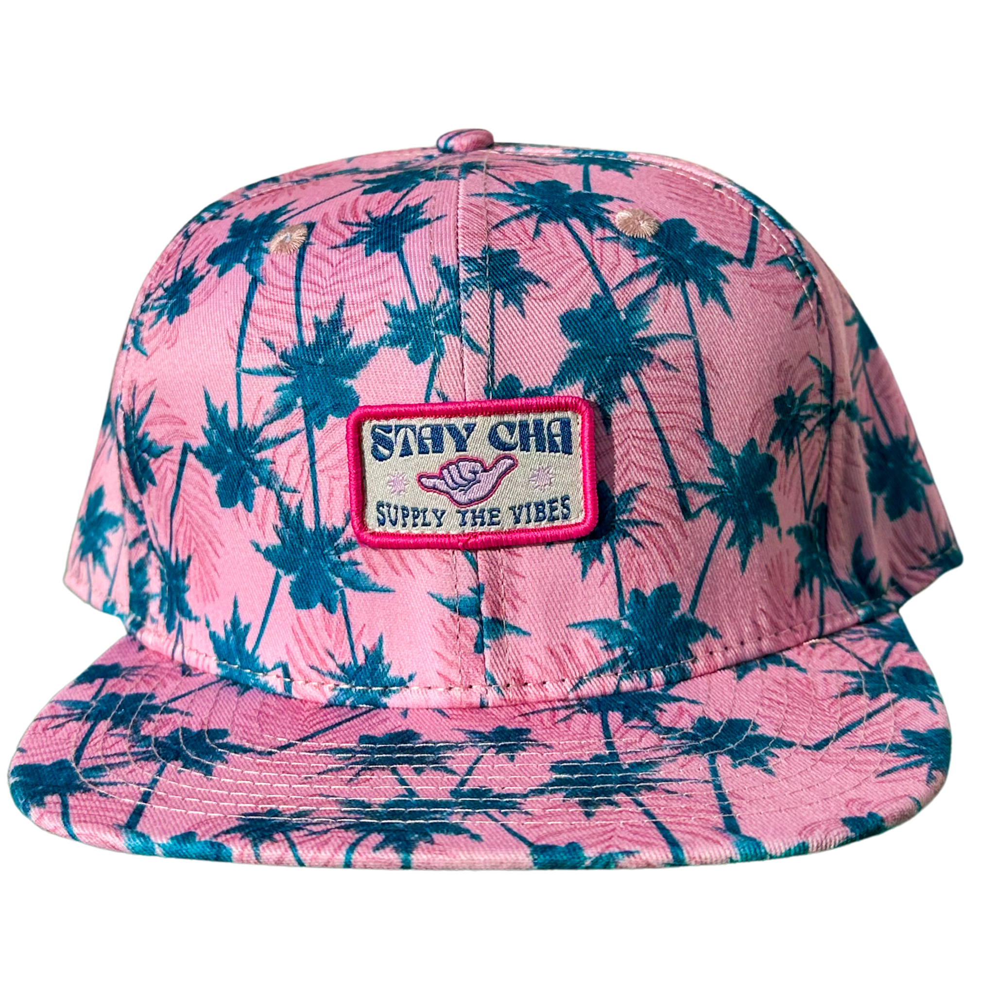 Stay Cha Supply The Vibes Pink Cap Cha Vibes