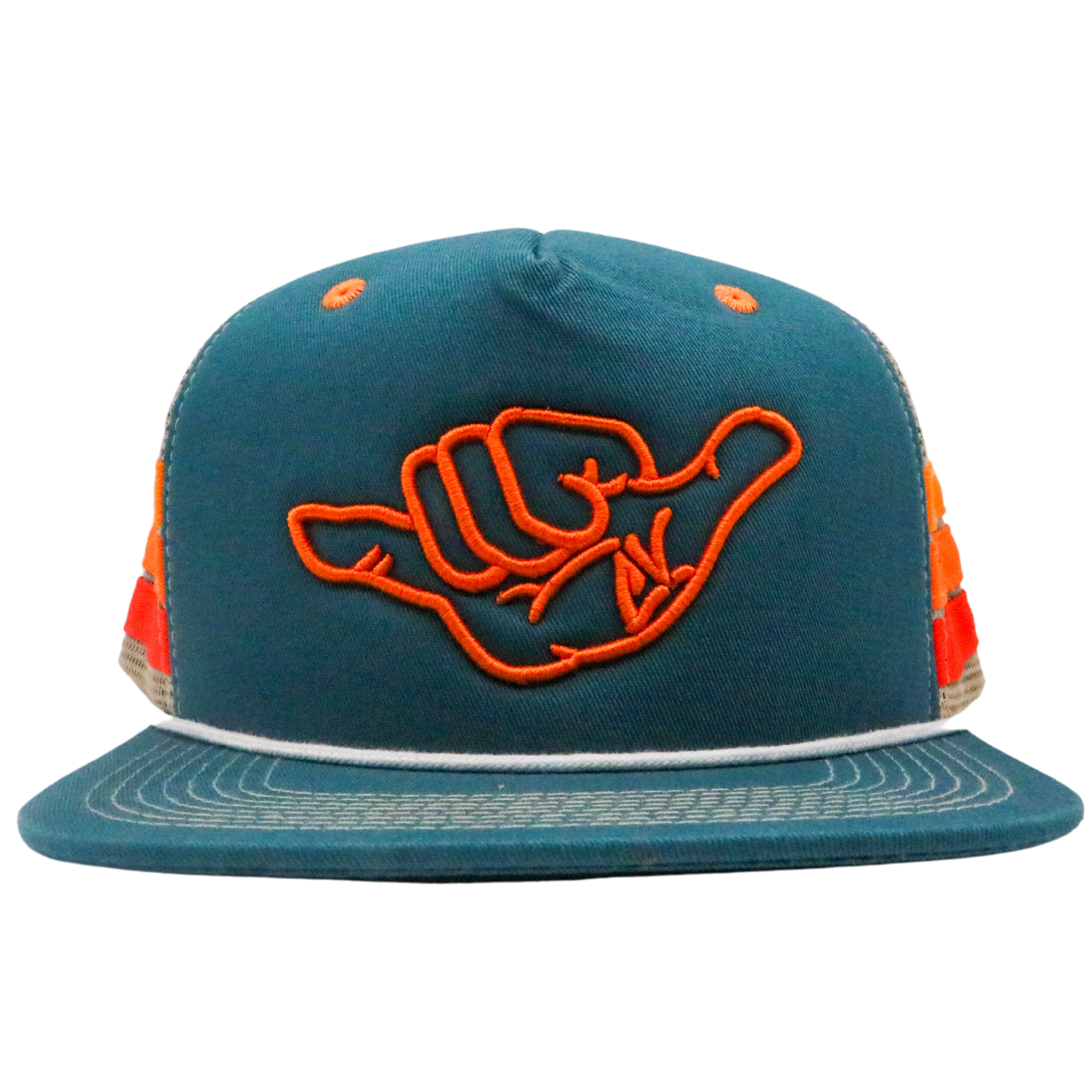 SWAG Mesh Snapback Trucker Hat (blue)